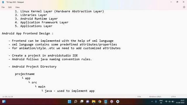 ANDROID with KOTLIN tutorials || Demo - 4 || by Mr. Chary On 15-09-2022 @9PM IST смотреть онлайн