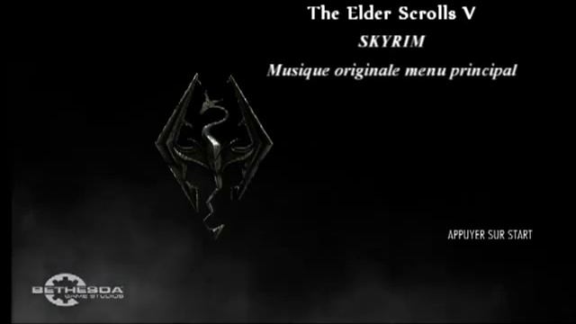 Musique Skyrim + Parole Draconique et FR смотреть онлайн