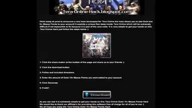 TERA Rising Hack смотреть онлайн