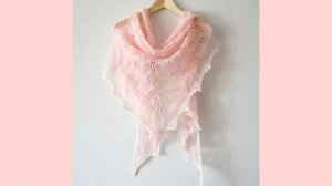 Как я вязала ажурную шаль Кири / Kiri не мастер класс.mp4