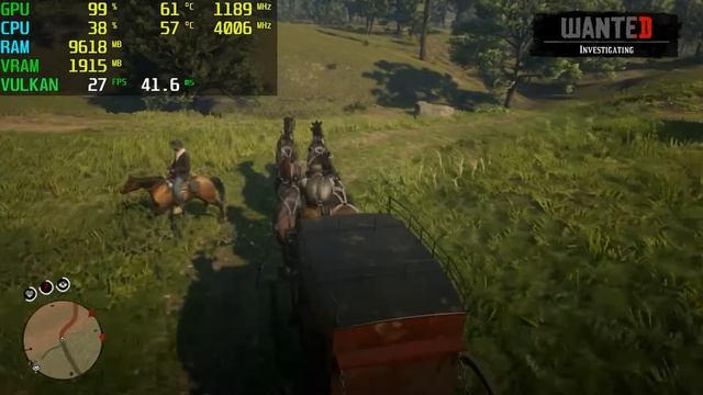 Red Dead Redemption 2 GTX 750 Tİ - 720p Low, смотреть онлайн