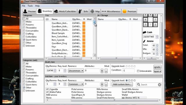 (Xbox360/PC) Dead Island Dise Save Editor Tutorial смотреть онлайн