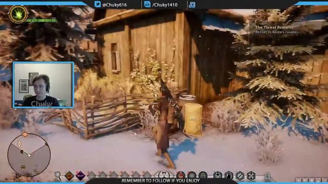 Dragon Age Inquisition Part 3: Arrival in Haven and departure to the Hinterlands смотреть онлайн