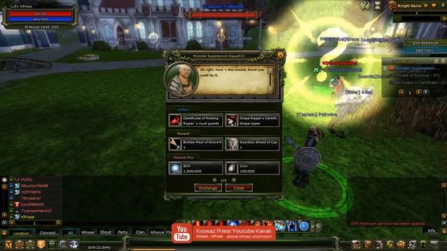 Knight Online Monster Suppression Squad 2 Görevi [#101] смотреть онлайн