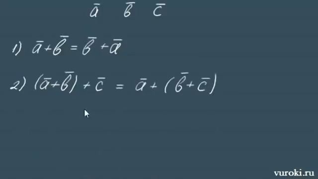 сложение ВЕКТОРОВ вычитание ВЕКТОРОВ 9 класс геометрия Атанасян смотреть онлайн