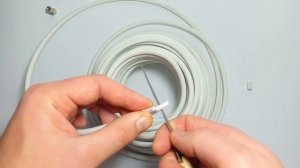 Видео обзор зачистки коаксиального кабеля