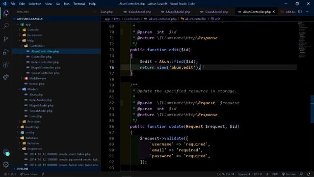 LARAVEL 8 TEMPLATING ADMIN LTE AND CRUD ELOQUENT ORM смотреть онлайн