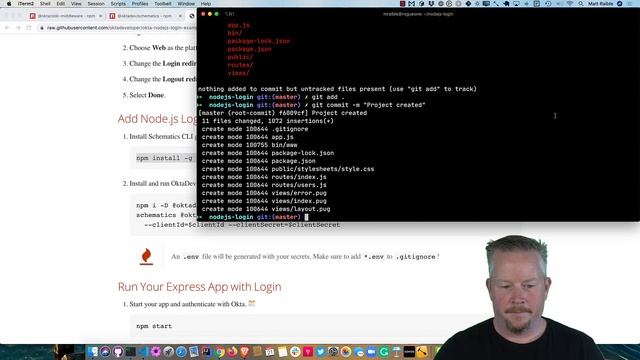 Node.js Login with Express and OIDC смотреть онлайн