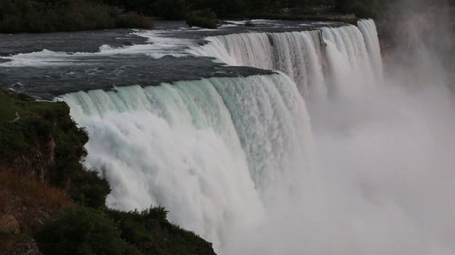 53. Ниагарский водопад с водой, и без воды. Дневные, и ночные виды Ниагары со стороны США и Канады. смотреть онлайн