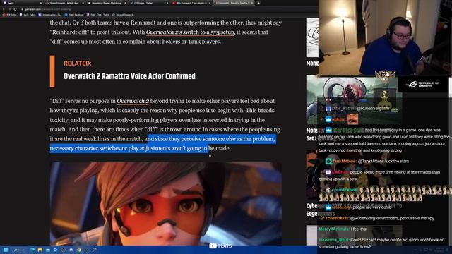 Flats reacts to the Overwatch 2 Article on banning the word "Diff" смотреть онлайн