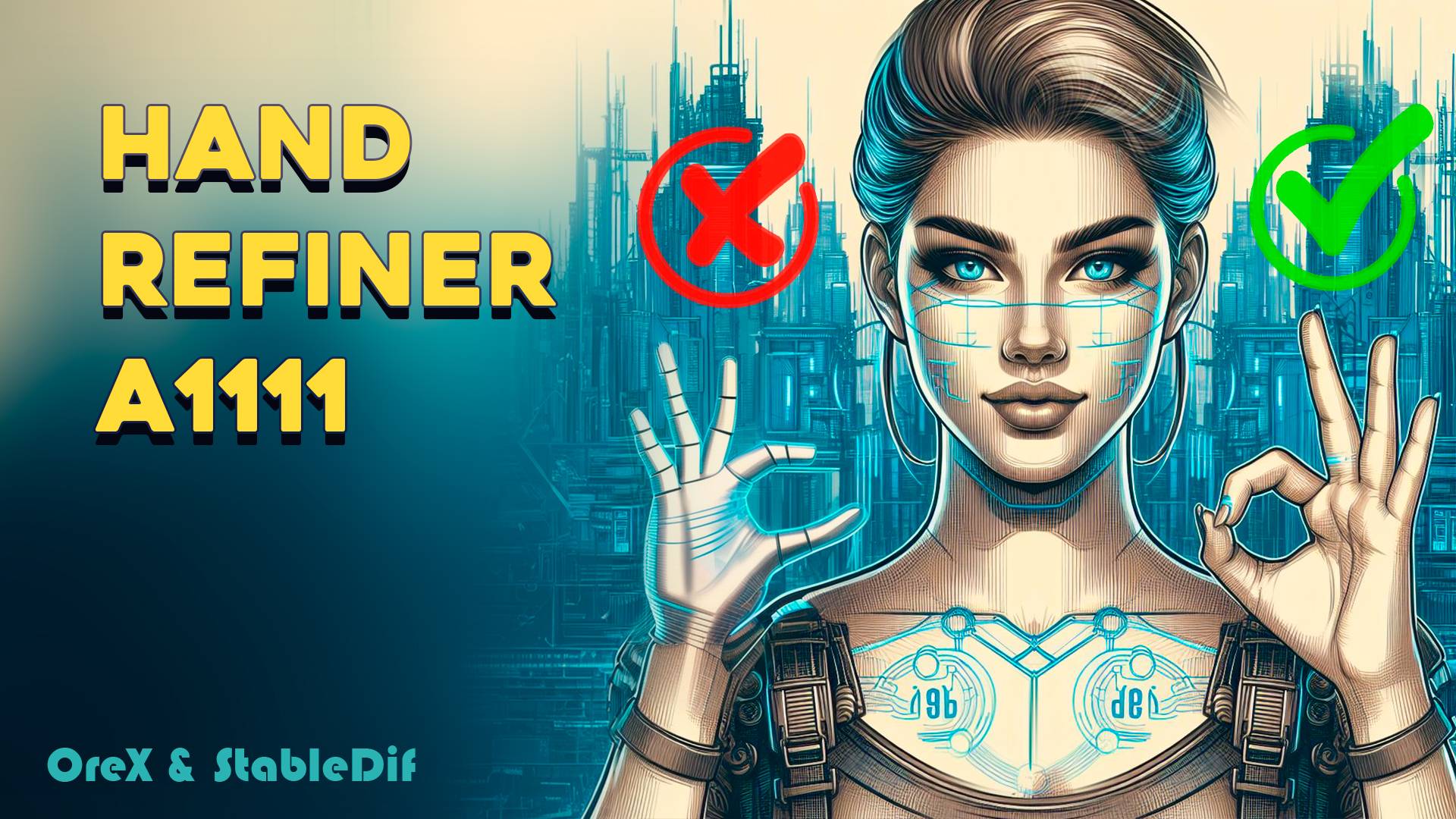 Hand Refiner | Восстановление рук смотреть онлайн