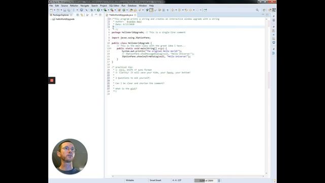 Comment (in java) смотреть онлайн
