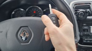 Активация штатного автозапуска с чип ключа зажигания Рено Логан 2, Дастер 2 на 3 кнопки.