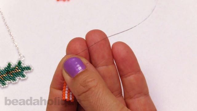 How to Make an Increase in Brick Stitch Using Ladder Stitch смотреть онлайн