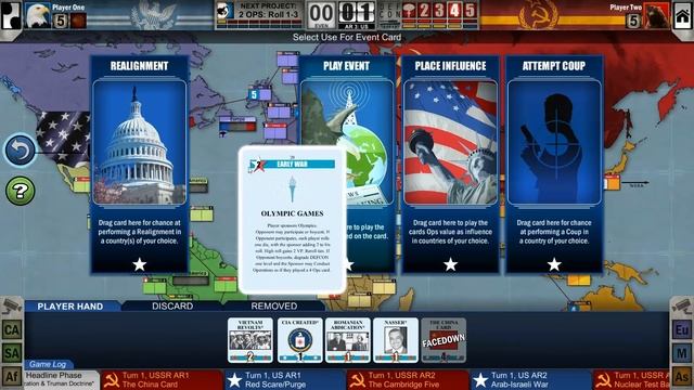 Cold War Board Game? Twilight Struggle Gameplay смотреть онлайн