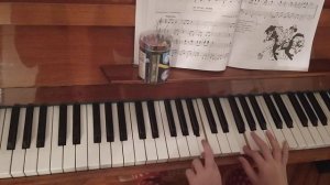 Полька игра на фортепиано