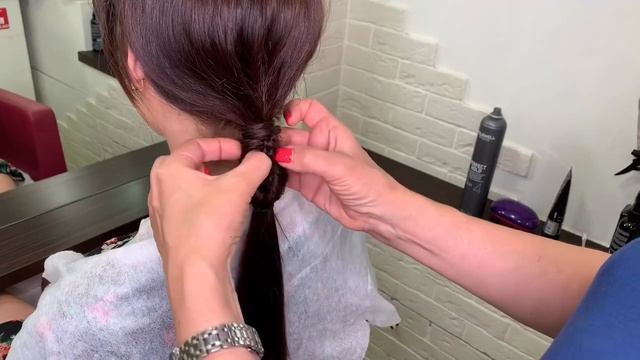 Укладка хвост с элементами плетения летняя укладка советы Натальи Шаропат смотреть онлайн