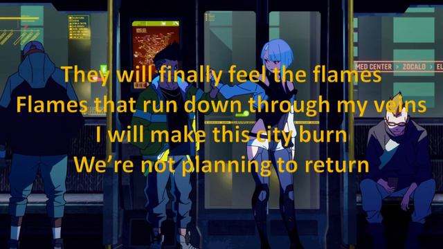 Cyberpunk: Edgerunners — Ending Theme | Let You Down by Dawid (Lyrics) смотреть онлайн