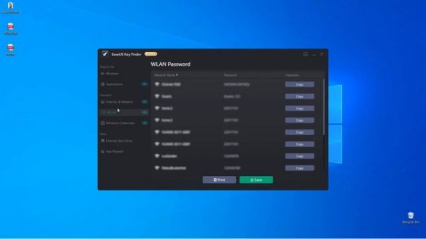 EaseUS Key Finder - Find Product Keys, Browser Passwords, WiFi Code