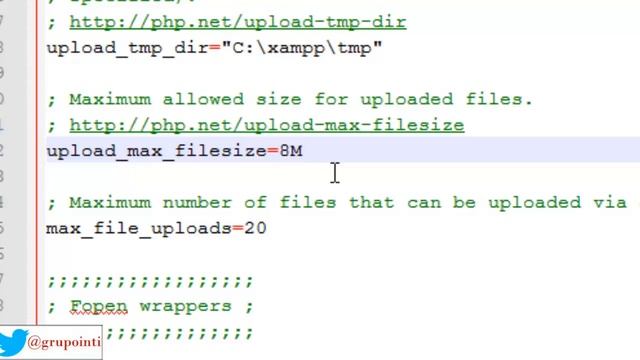 Configurar php.ini upload_max_filesize , post_max_size y memory_limit Solucion Conflictos PHP смотреть онлайн