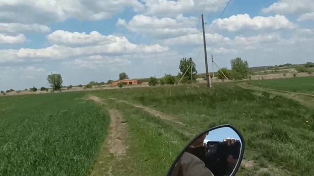 Катаемся на Kayo Big Bull AU200.По полям и по дорогам деревенским. смотреть онлайн