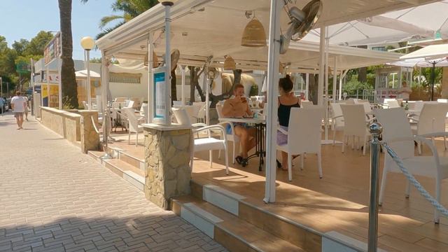 Walking Tour Palmanova | PROMENADE & BEACH | Mallorca (Majorca) | Spain | August 2021 | 4k