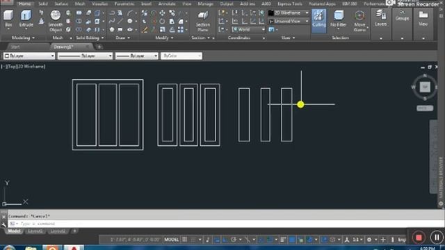 HOW TO DRAW 3D WINDOWS IN AUTOCAD смотреть онлайн