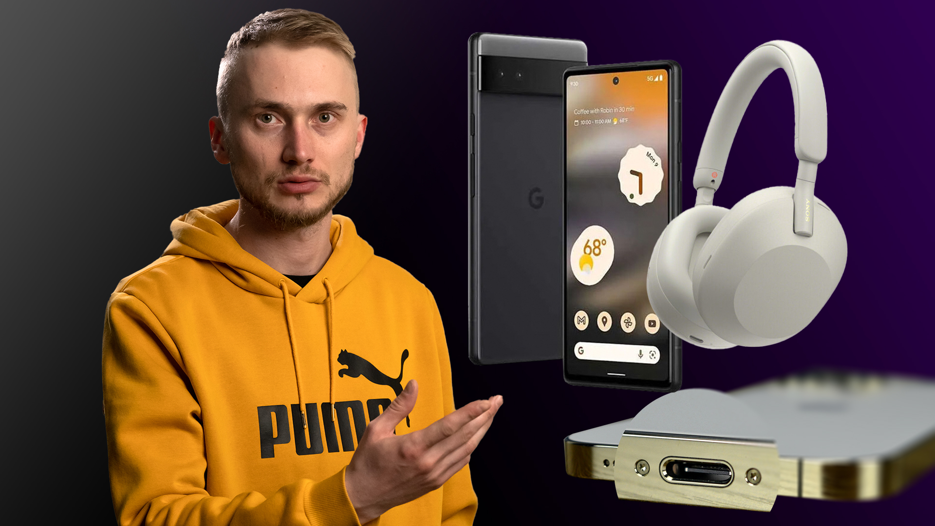 Pixel 6a и Watch, Sony WH-1000XM5, AirPods Pro 2 и USB-C в iPhone: главные новости технологий! смотреть онлайн