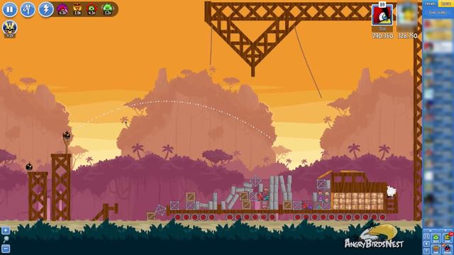 Angry Birds Friends Rio Tournament Level 2 Week 172 Walkthrough | August 31st 2015 смотреть онлайн