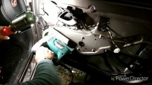 Лада гранта установка колонок в двери с твитером Hertz