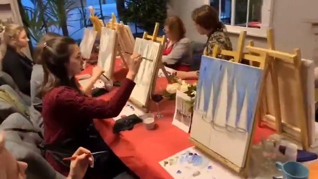 Рисуем картину золотом смотреть онлайн