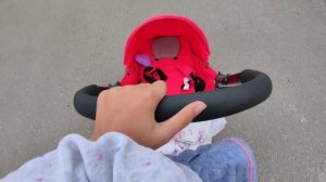 Влог, прогулка с реборном и коляской/ Много смешных и за кадровых моментов ?