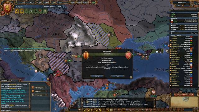 Balkan King Petar [3] Bulgaria MP w/Fans Shattered Europe Mod Europa Universalis 4 смотреть онлайн