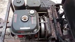 Самодельный минитрактор с кузовом на базе КПП ЗАЗ. Мини Т16