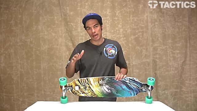 Sector 9 Fractal Sidewinder 36 Inch Drop Through Complete Longboard Review - Tactics.com смотреть онлайн