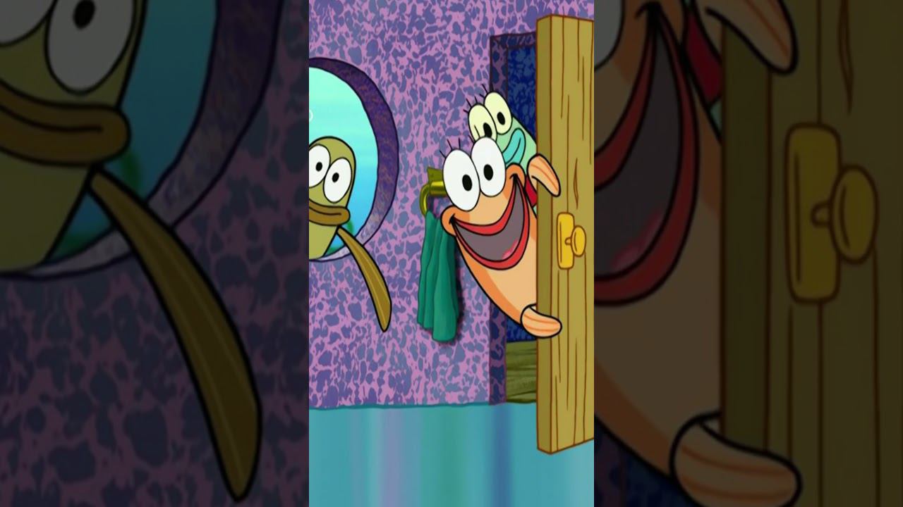 Сквидвард стал красавчиком! | Губка Боб Квадратные Штаны #shorts смотреть онлайн