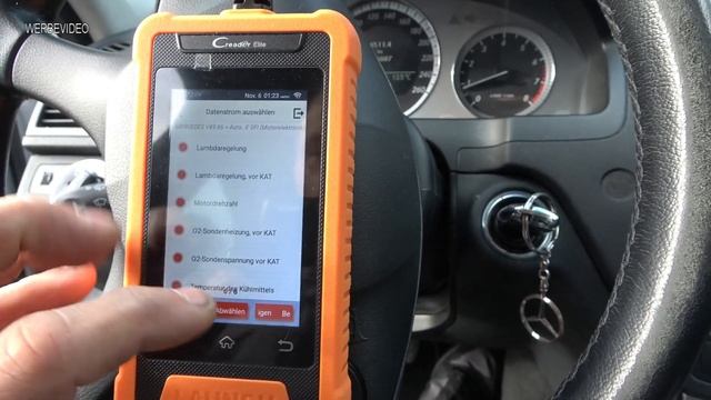 Launch Creader für Mercedes klein Kompakt und funktionell смотреть онлайн