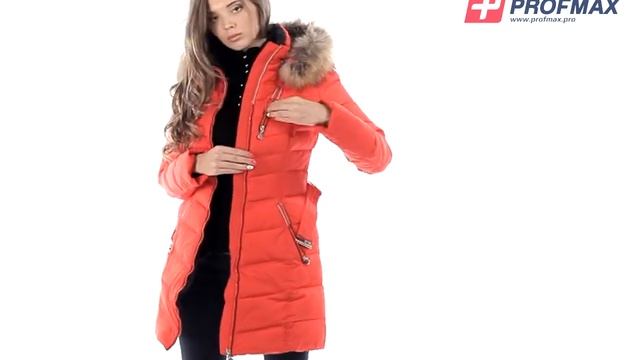 Пуховик женский "Winter Glam", B 321 E смотреть онлайн