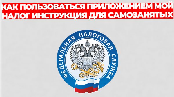 КАК ПОЛЬЗОВАТЬСЯ ПРИЛОЖЕНИЕМ МОЙ НАЛОГ ИНСТРУКЦИЯ ДЛЯ САМОЗАНЯТЫХ