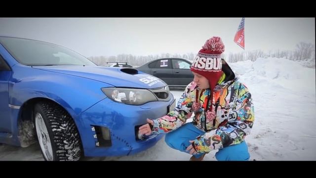 Дубасим на ледяном кольце! Subaru Orenburg Winter Rally Сross смотреть онлайн