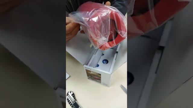 Распаковка Акустическая система Sony SRS-XB33 Extra Bass Red (SRSXB33R.RU2) Rozetka смотреть онлайн