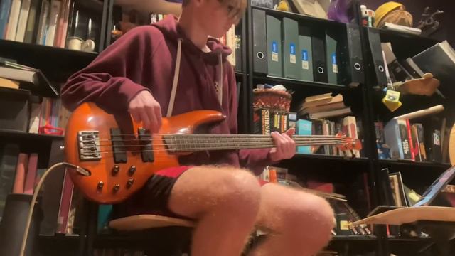 Måneskin - Zitti e buoni (bass cover) смотреть онлайн
