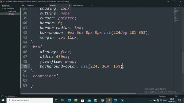Part-1 | Calculator App | HTML CSS and JavaScript | Frontend Mentor Challenge | E-CODEC смотреть онлайн