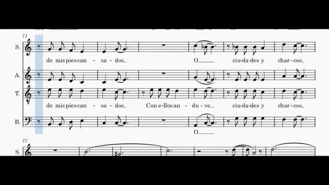 Gracias a la vida - Traditionnel chilien - basse смотреть онлайн