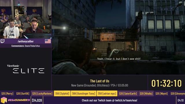 The Last of Us [New Game (Grounded, Glitchless)] by AnthonyCaliber - #ESASummer19 смотреть онлайн