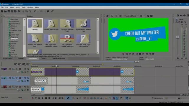 How to make Animated Lower Thirds on Photoshop/Sony Vegas Pro смотреть онлайн