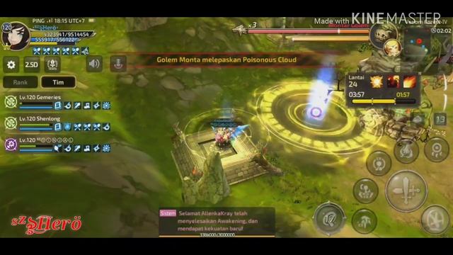 Dragon Nest Mobile Sea - Assasin Light Fury Infinite Dreamland Stage 24 смотреть онлайн