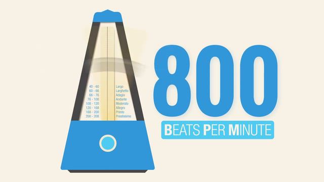800 BPM Metronome | The BLuetiFuLL MeTRoNoME смотреть онлайн