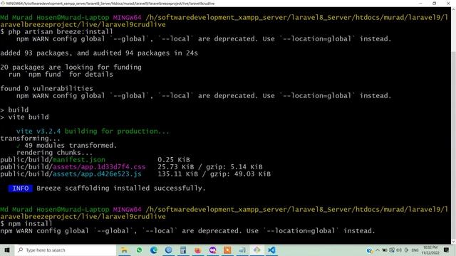 How to create multiple auth with laravel 9 Breeze Packages смотреть онлайн