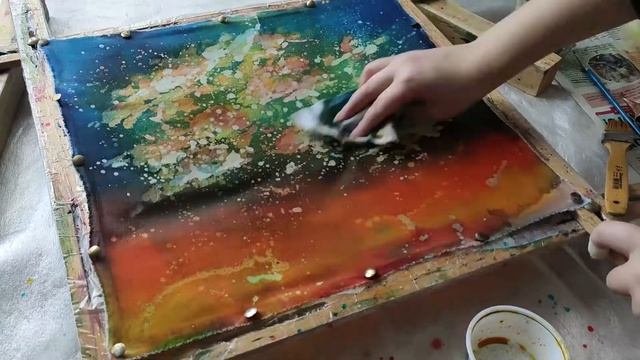 Горячий батик мастер класс для начинающих. Как нарисовать дерево в технике горячего батика. смотреть онлайн